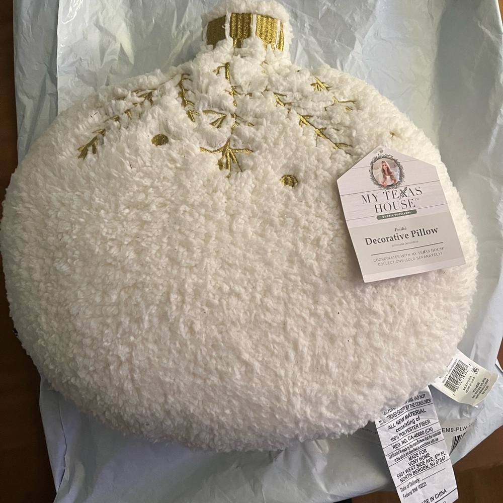 My Texas House decorative pillow